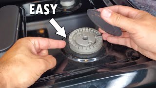 Gas Stove Top Burner Not Lighting (Easy Fix!)