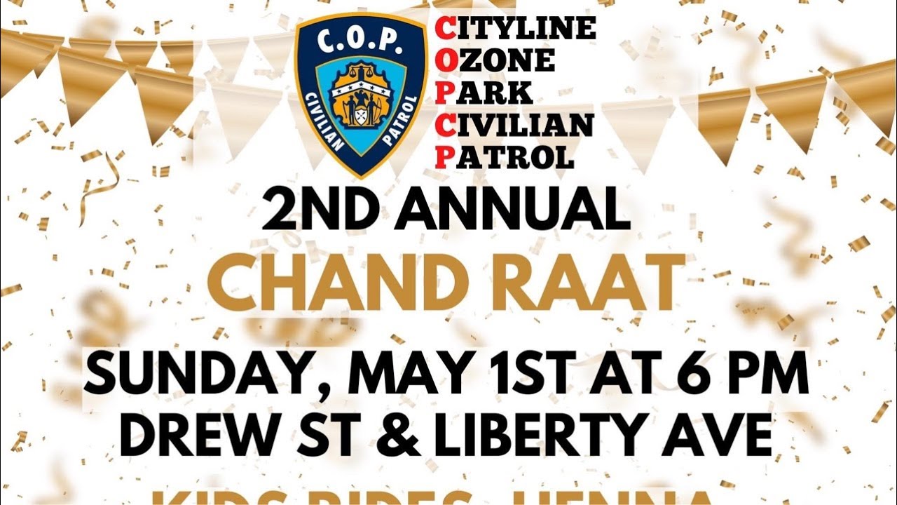 2nd Annual COPCP Chand Raat 5.1.22