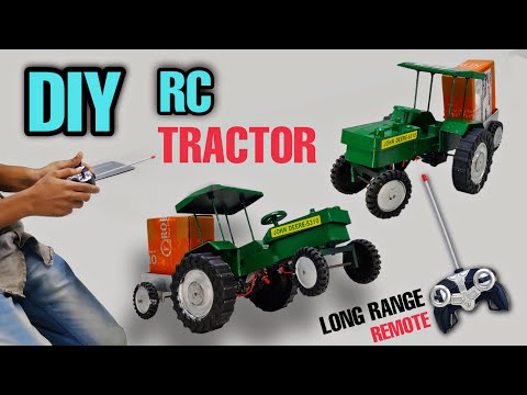 How To Make Powerful Remote Control Tractor | 20X Faster | 5KG Load Test | How To buy