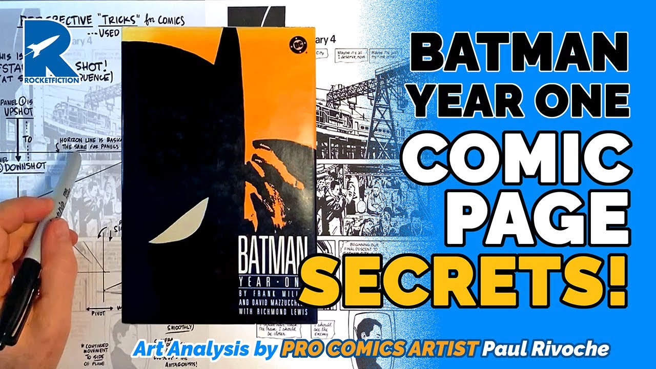 BATMAN YEAR ONE Page Analysis + TUTORIAL by Pro Comics & Robot Dreams ...