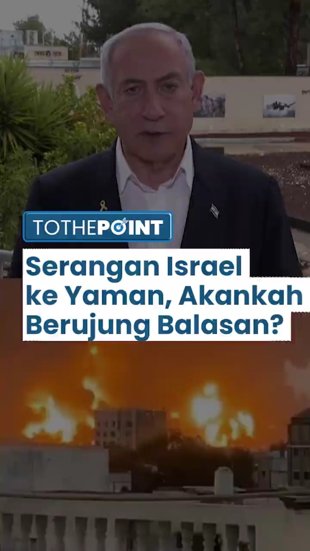 Tanpa Target Jelas, Israel dan AS Kirim Serangan Masif ke Yaman, Fasilitas Sipil Jadi Target