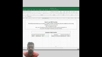 How to use MID Function in MS Excel| Data Analytics Series| Ep 1