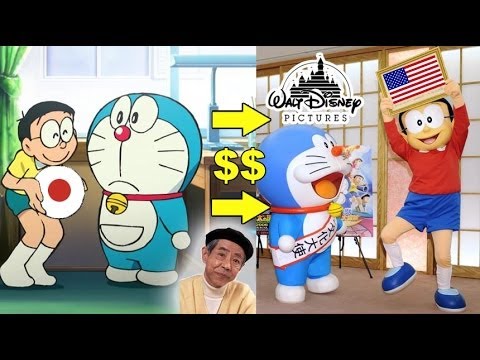 Doraemon Go to America  Doraemon dibeli Walt Disney 