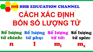 Cách xác định bốn số lượng tử n, l, ml, ms | Quantum numbers | General and Inorganic Chemistry