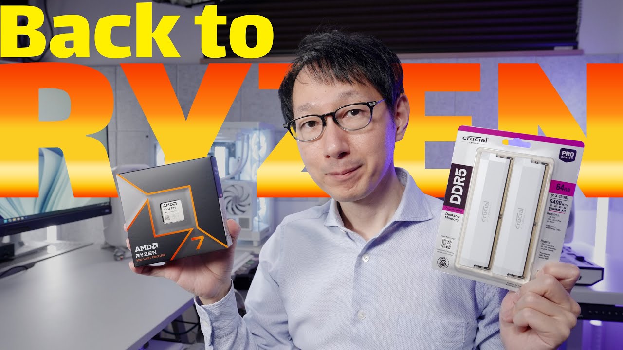 Returning to the RYZEN environment! Why downgrade the CPU to