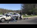 Bhs mock accident dangers of drinking  driving reenactment