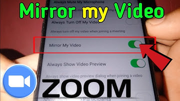 How to Mirror my Video on Zoom | Zoom Meeting Tutorial Mobile