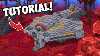 The Rebel's Ghost (+Interior!) | Minecraft Star Wars Tutorial