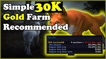 30K Simple Gold Farm Forgotten In WoW Dragonflight