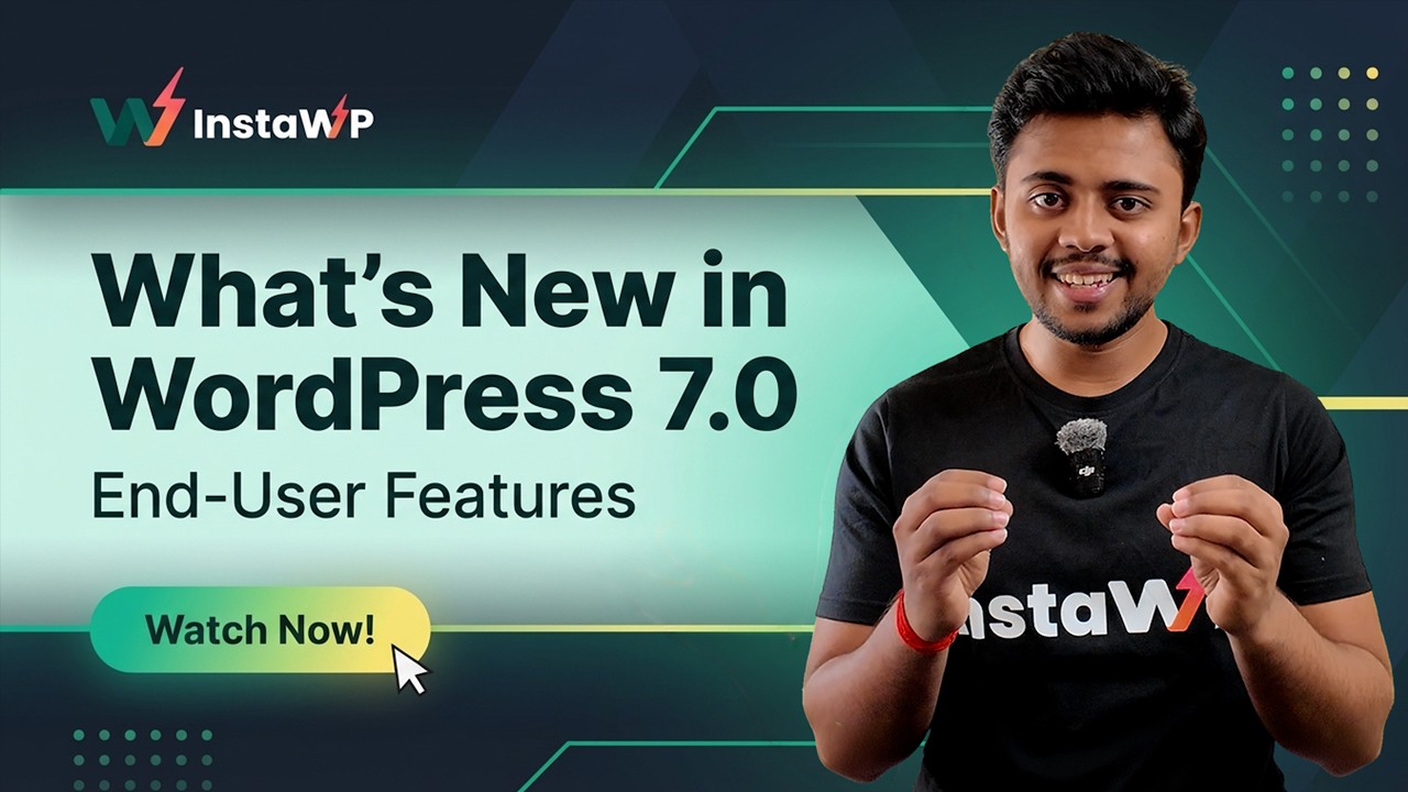 What’s New in WordPress 7.0: End-User Features (Part 1) - YouTube