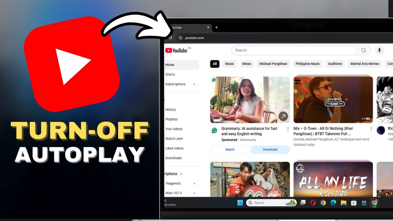 How To Turn Off Autoplay On YouTube in SECONDS! - YouTube