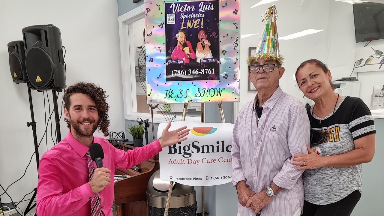VÍCTOR LUIS SPECTACLES Buchipluma en Big Smiles Adult Day Care de ...