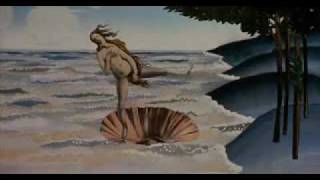 Dancing, senseless monthy python clip - Boticelli's Venus