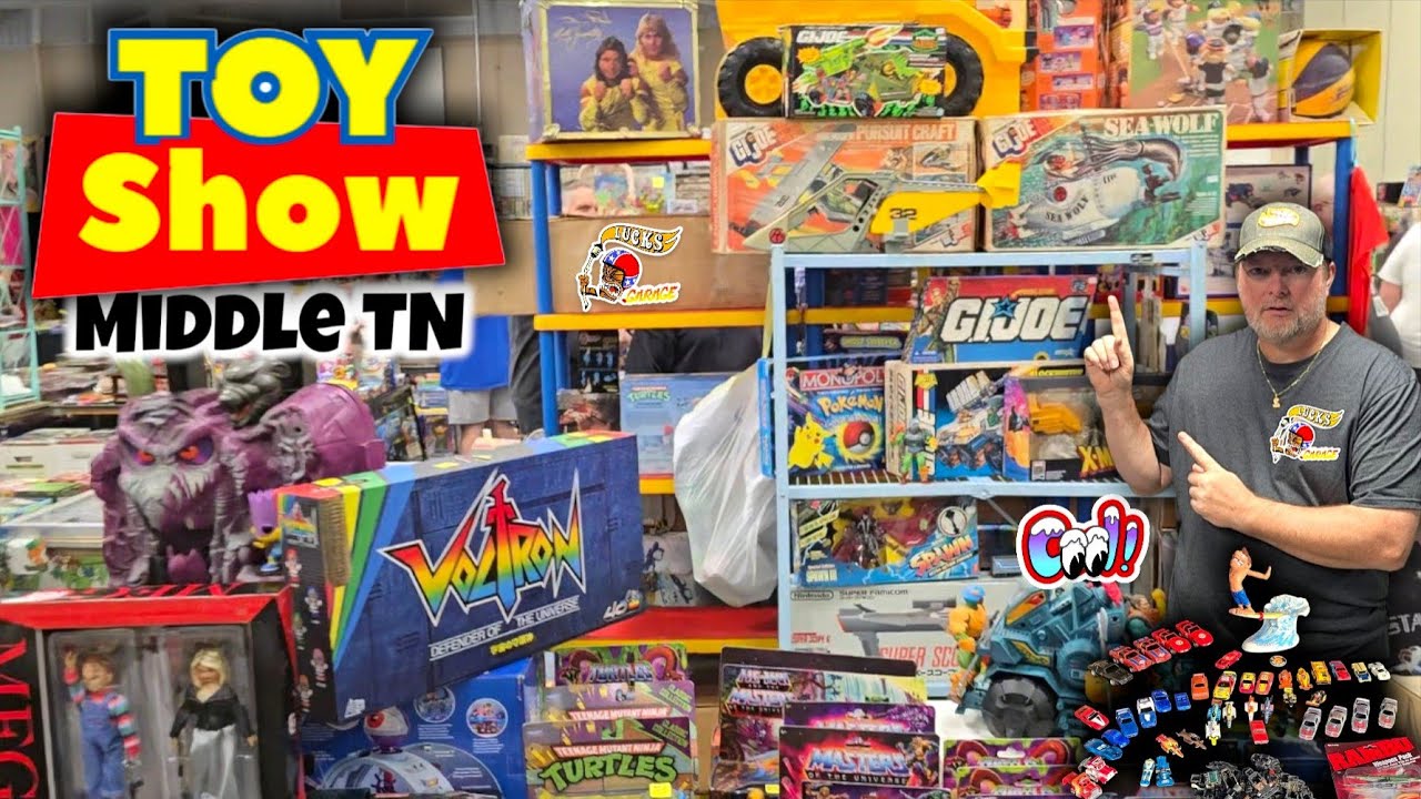 Множество винтажных игрушек и предметов коллекционирования! Выставка игрушек в Среднем Теннесси: ...