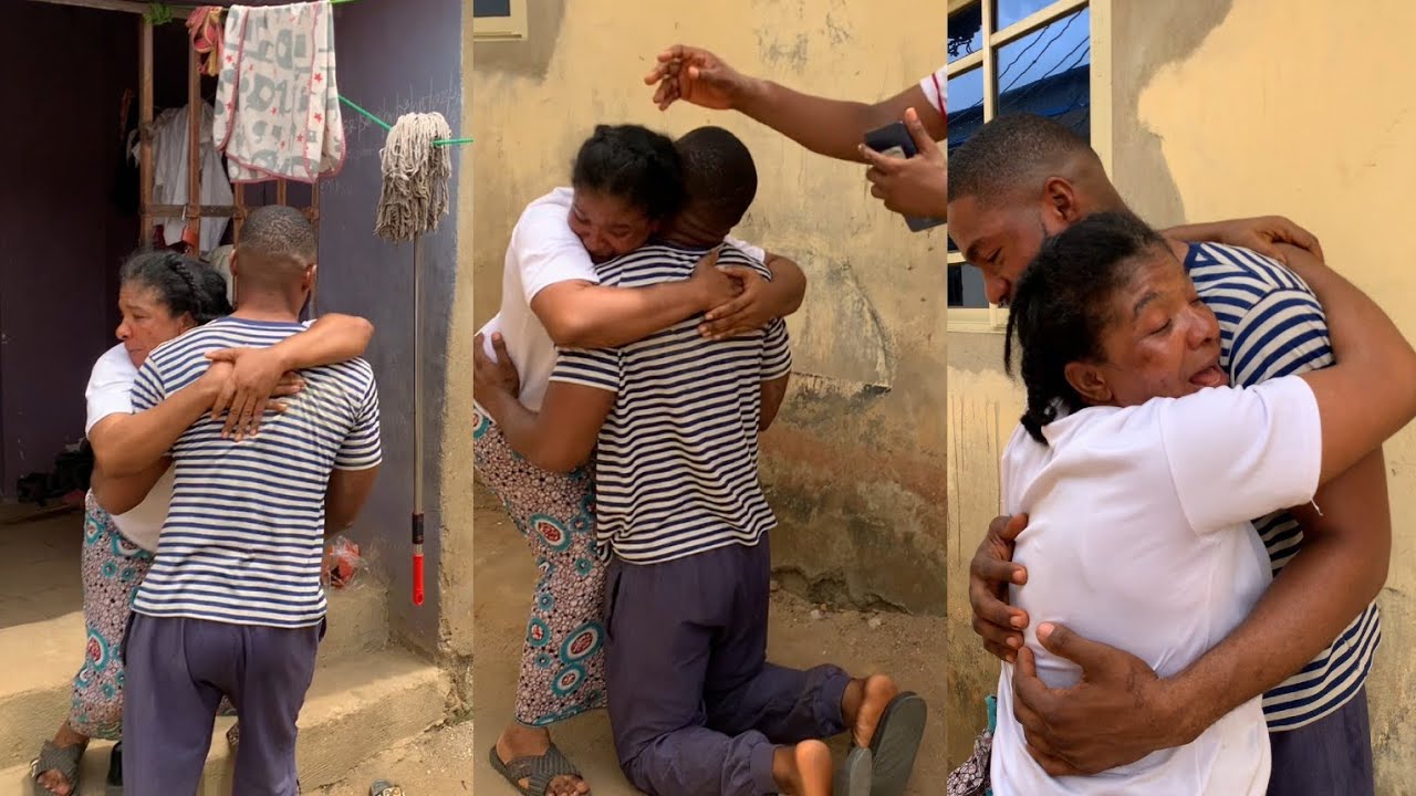 FINALLY PATRICK'S MOTHER HAS FORGIVEN PARTRICK AND SHE HAS BLESSED HIM.