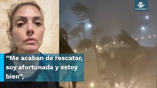 Huésped del hotel Princess en Acapulco narra cómo se vivió el huracán Otis