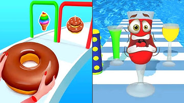 Bakery Stack Run VS Juice Run Android iOS Mobile Gameplay Walkthrough Ep 2