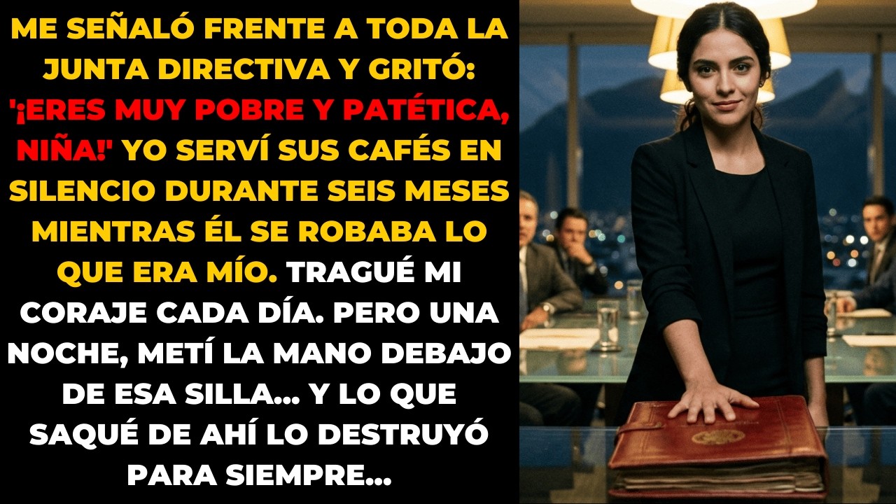 «¡ERES MUY POBRE!» – rió mi jefe. No sabía que acabo de comprar la empresa