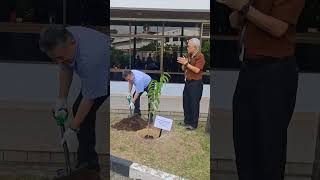 Tamura Corporation President Visits Tamura Malaysia – Tree Planting Ceremony 🌱