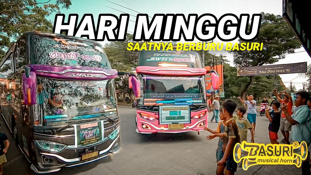 HARI MINGGU SAATNYA BERBURU BASURI❗hunting bus di terminal wisata sunan kudus