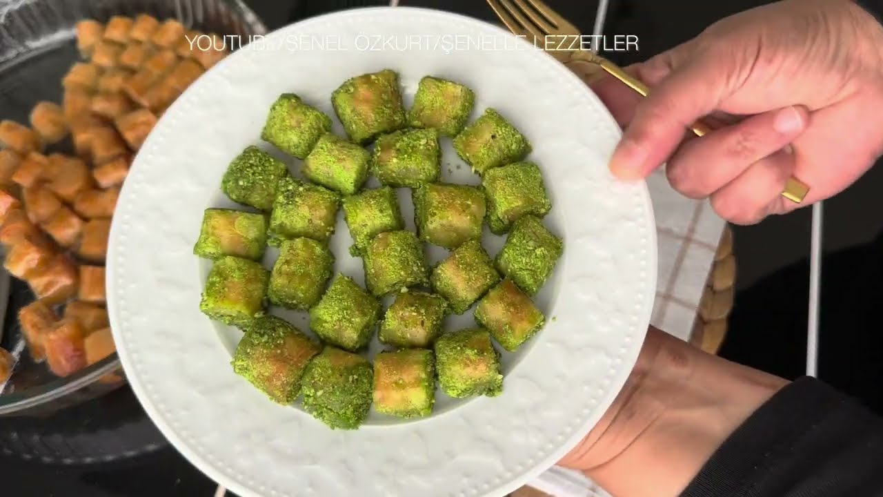 LOKUM BAKLAVA TARİFİ✅BAYRAMA MUTLAKA YAPIN ÇOK PRATİK 👌🏻