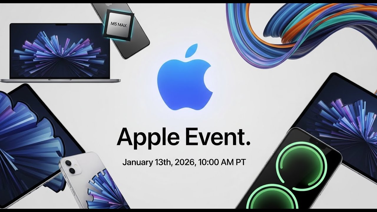 Apple January 2026 New Leaks: M5 Max MacBook Pro & Air Tag 2?