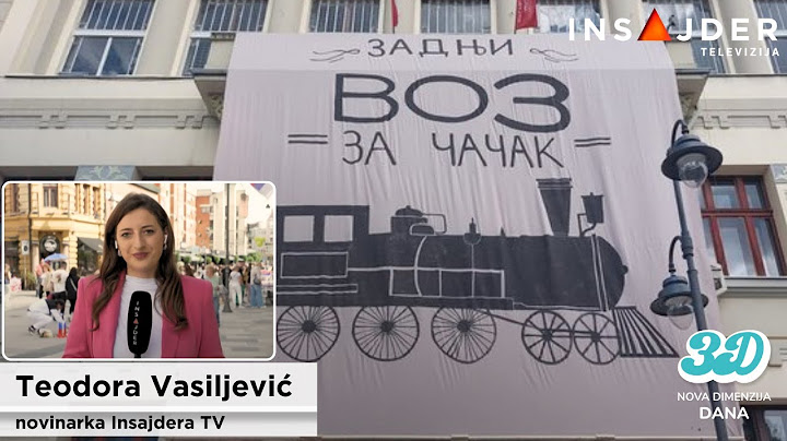 Studentski protest "Zadnji voz za Čačak"