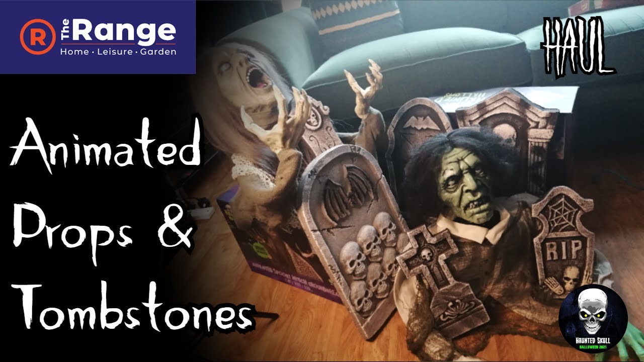 The Range Halloween 2021 Haul - Witch & Zombie Groundbreakers and Tombstones