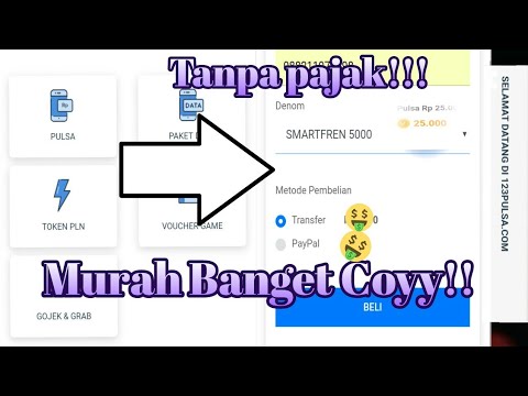 Cara membeli pulsa atau paket data via paypal..!! Hanya hitungan detik. Saya rekomendasikan kepada k. 