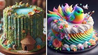 : 100+ Oddly Satisfying Cake Decorating Compilation | Awesome Cake Decorating Ideas | So Tasty Cake