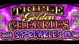 TRIPLE Golden Cherries with Sprinkles on TOP! ✦Live Play✦ Slot Machine Pokie at San Manuel, SoCal