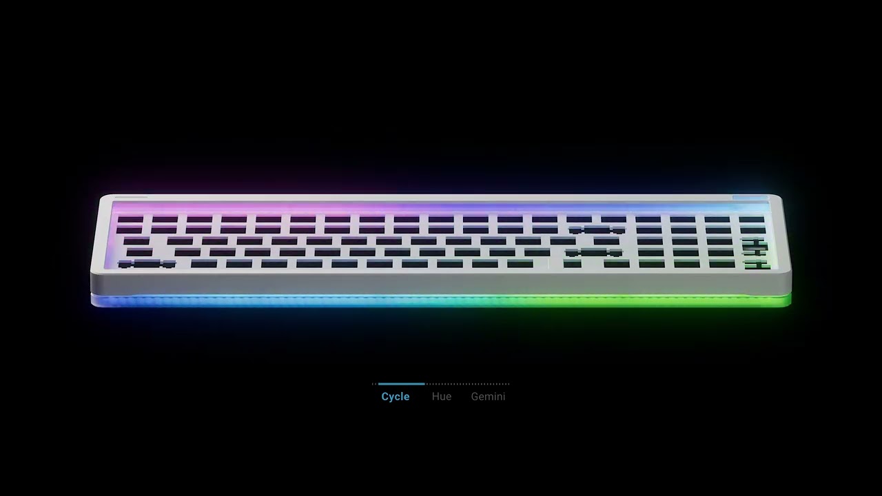 Nuphy Halo96 V2: 96 Mechanical Keyboard | Black, White, Blue – Nuphy