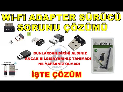 wifi adaptör usb 802.11n sürücüsü | açıklama bölümünden indir