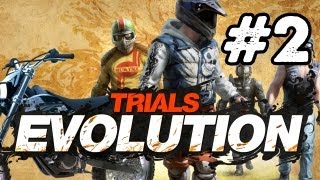 Trials Evolution: Walkthrough Part 2 HD (Xbox 360 Gameplay) Let's Play - C License