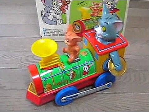 増田屋、電動走行 トムとジェリー機関車 Tom ＆ Jerry choo choo train