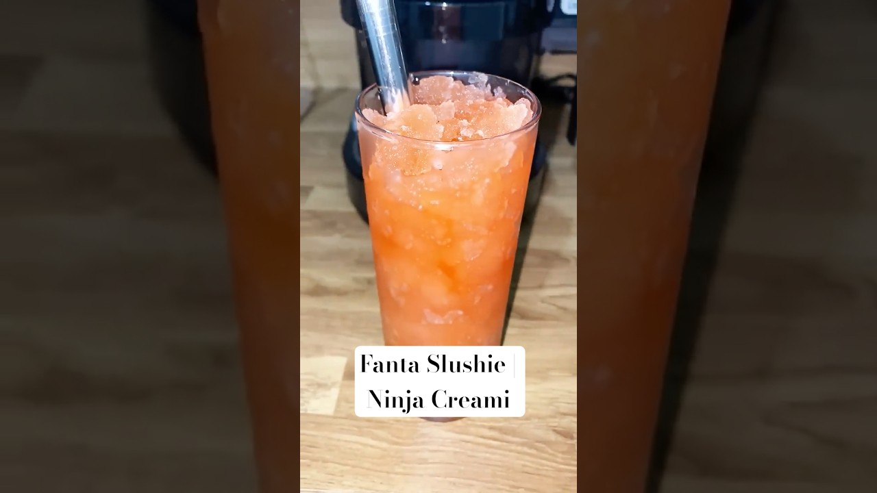 FANTA SLUSH 🥶 in the NinjaCreami  
