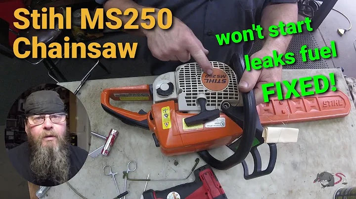 Stihl MS250 Won't Start-Fixed