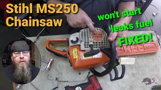 Stihl MS250 Won't StartFixed