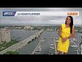 On and off shower pattern through weekend
