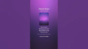 Electric Hearts Feel The Rhythm Dance MyNameIsMusic 