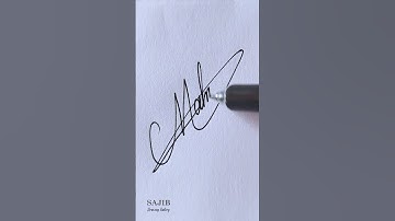 Signature : Mahmud #signaturestyle #callgraphy #lettering