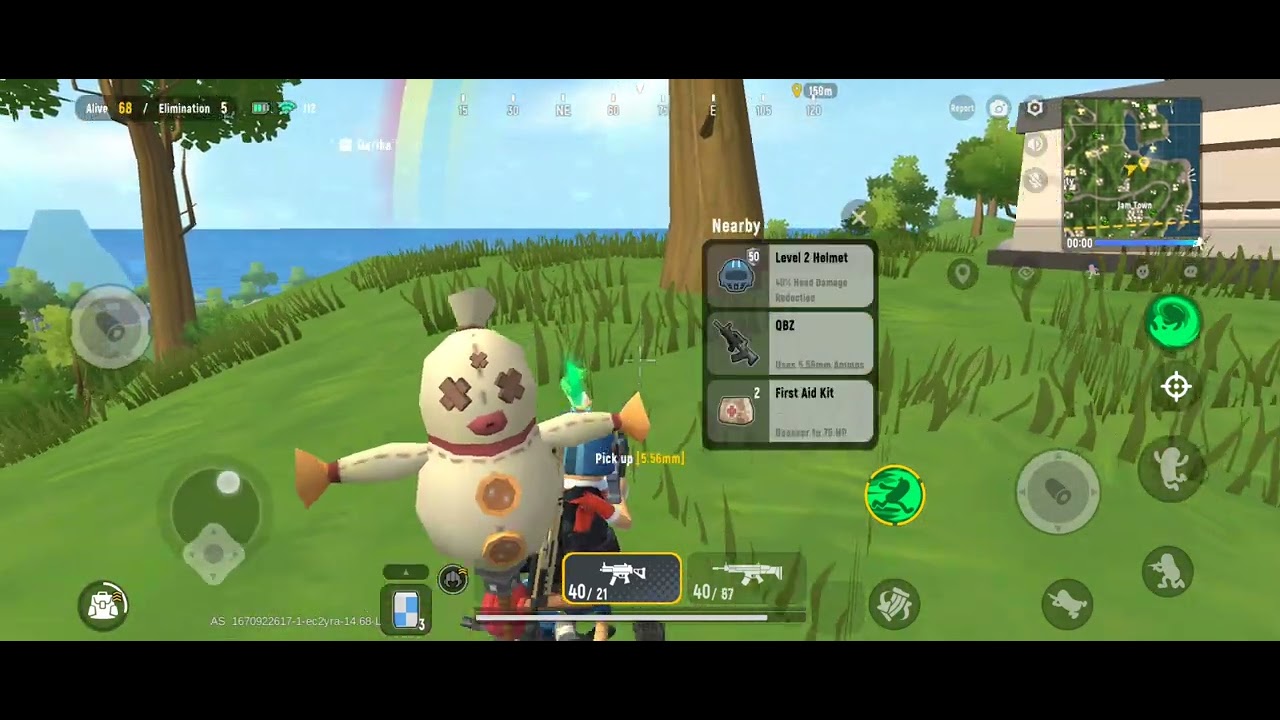 Sausage Man - Android Gameplay (Online) | ZeroHunt009