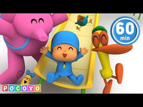 Preparar, Apontar, DESLIZAR! 🛝 | A Aventura de Brinquedos do Pocoyo! 🎉| Pocoyo Português Brasil