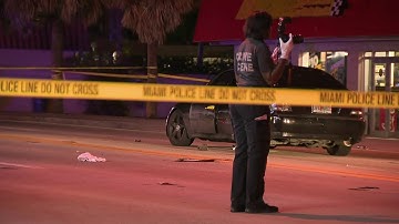 Pedestrian critically injured in hit-and-run crash, Miami officers say