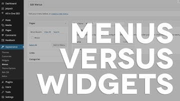 08 Wordpress Menus and Widgets