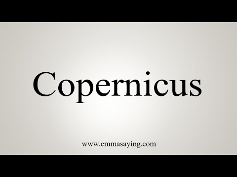 Video: Ano ang ibig sabihin ng salitang Copernicus?