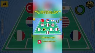 TEBAK TIM SEPAKBOLA BERDASARKAN KEWARGANEGARAAN PEMAINNYA #shorts #short #tebaktebakan #footballquiz