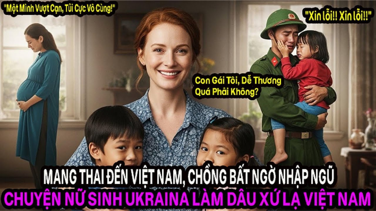 Nữ Sinh Ukraina Ôm Con Tìm Chồng Bộ Đội Việt Và Câu Nói Chấn Động: 