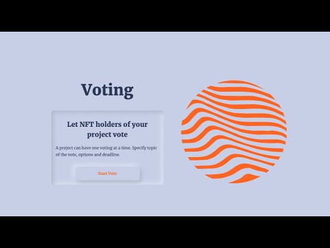 Moonpage How to use the Voting feature on Moonpage.io - YouTube