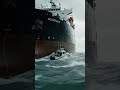 "What really happened out there? ❓🌊" #peacefulwaves #ocean #sea #ship #naturepower